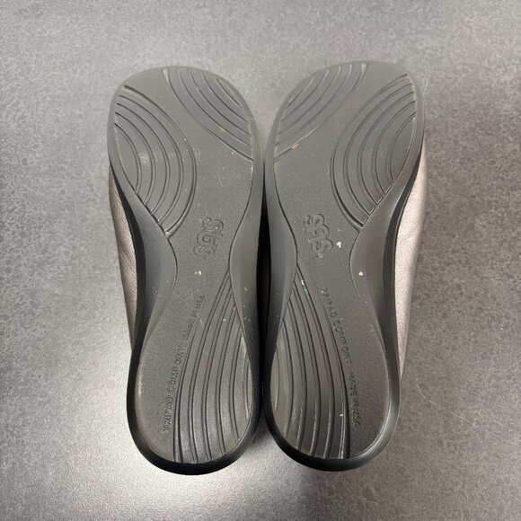 SAS Funk Women’s Comfort Shoes Sz 6.5 Slipon, Adjustable Elastic Toggle Leather - Picture 9 of 11